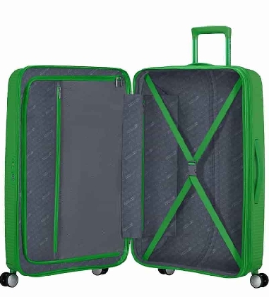 Maleta American Tourister Soundbox Grass Green Grande