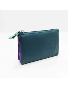 Monedero mujer de Piel Suave Belmonte color Jade