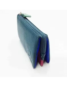 Monedero mujer de Piel Suave Belmonte color Jade 2