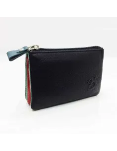Monedero mujer de Piel Suave Belmonte color Negro