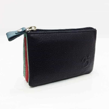 Monedero mujer de Piel Suave Belmonte color Negro