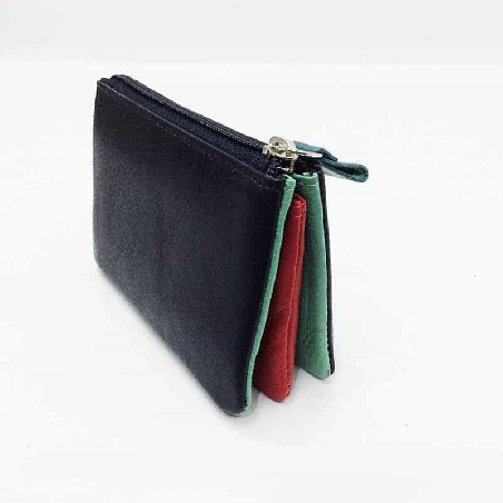 Monedero mujer de Piel Suave Belmonte color Negro