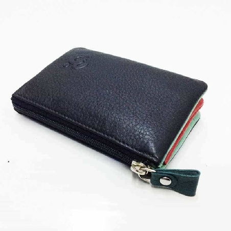 Monedero mujer de Piel Suave Belmonte color Negro