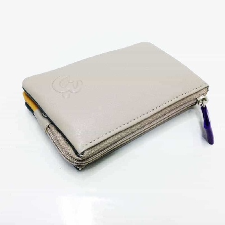 Monedero mujer de Piel Suave Belmonte color Taupe