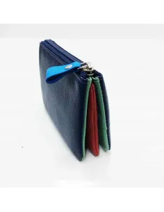 Monedero mujer de Piel Suave Belmonte color Marino 2