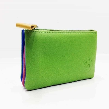 Monedero mujer de Piel Suave Belmonte color Verde