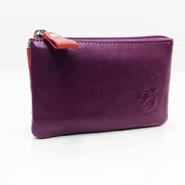 Monedero mujer de Piel Suave Belmonte color Morado