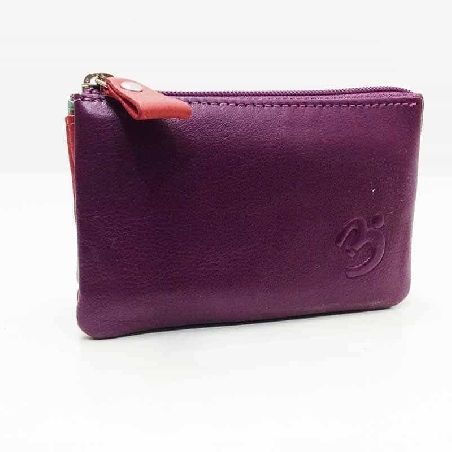 Monedero mujer de Piel Suave Belmonte color Morado