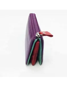 Monedero mujer de Piel Suave Belmonte color Morado 2