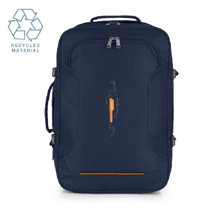 Mochila de Viaje Válida para Cabina Gabol eco Week Azul Marino