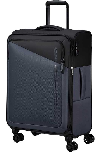 Maleta American Tourister Daring Dash mediana Black Grey