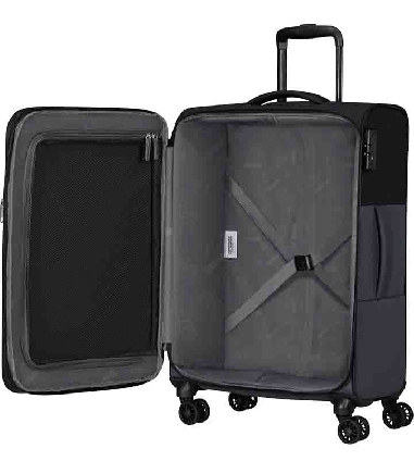 Maleta American Tourister Daring Dash mediana Black Grey