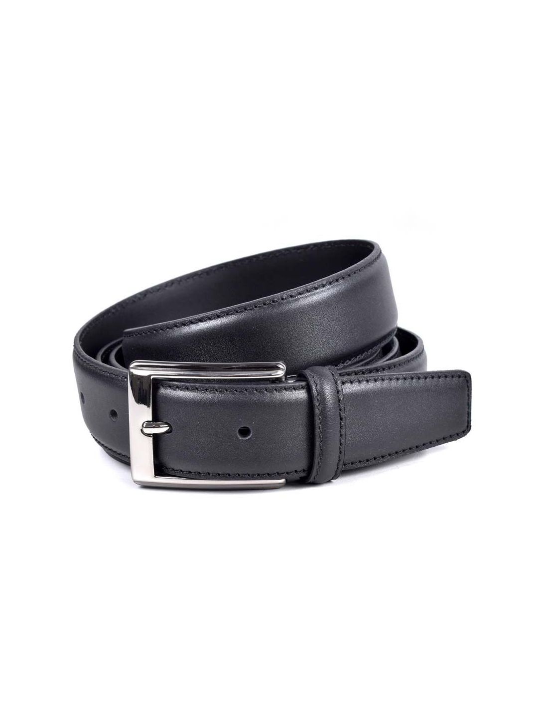 Cinturones para hombre con tallas grandes de Bellido color Negro