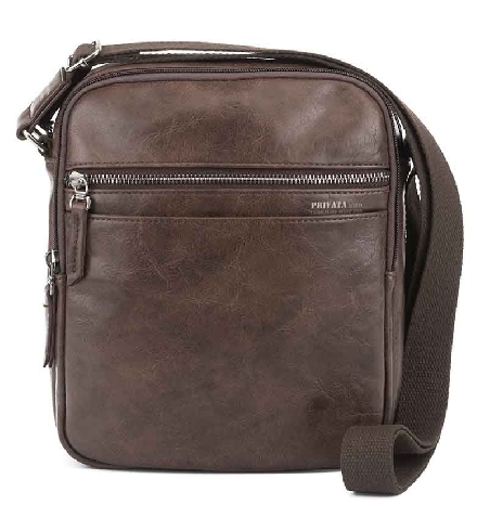 Bandolera grande para hombre de Privata Move en Marron
