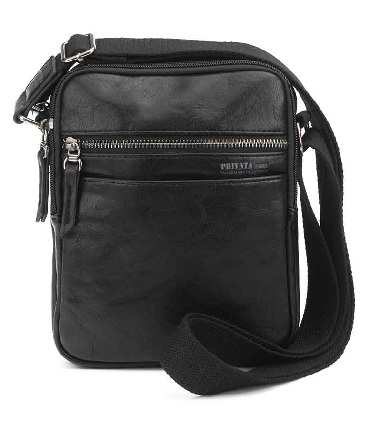 Bandolera Mediana para hombre de Privata Move en Negro
