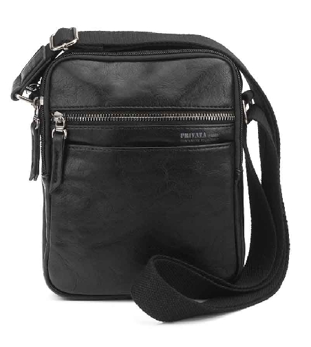 Bandolera Mediana para hombre de Privata Move en Negro