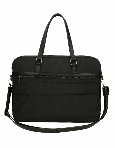 Maletin Porta Ordenador Pepe Jeans Chistine en Negro