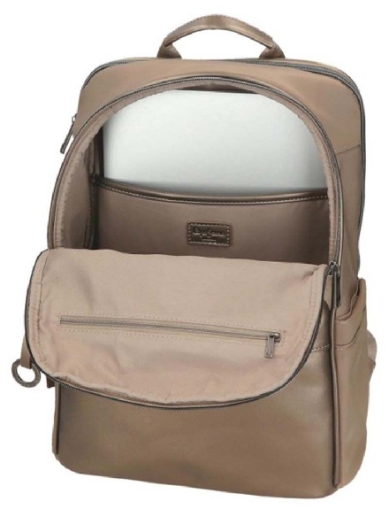Mochila Porta Ordenador Pepe Jeans Ruby en Taupe