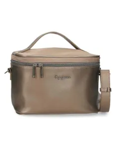 Neceser de viaje con bandolera Pepe Jeans Ruby en Taupe