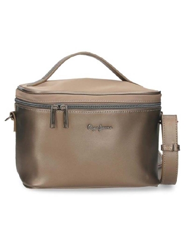 Neceser de viaje con bandolera Pepe Jeans Ruby en Taupe