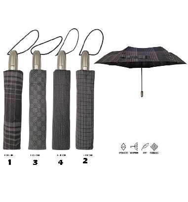 Paraguas plegable resistente automatico XXL estampado
