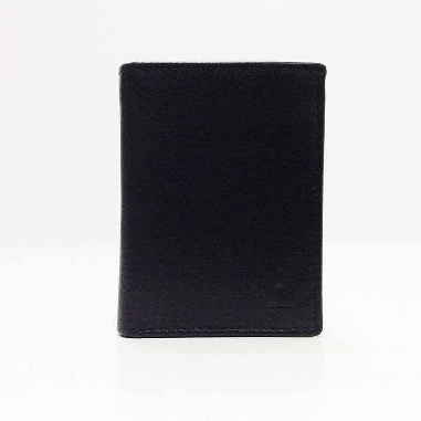 Super Mini Cartera Tarjetero de JL Piel Clasic Negra