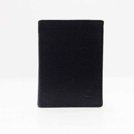 Super Mini Cartera Tarjetero de JL Piel Clasic Negra