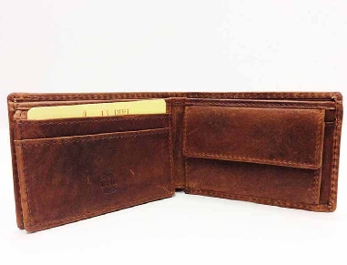 Mini Americana con monedero para hombre piel JL Alton