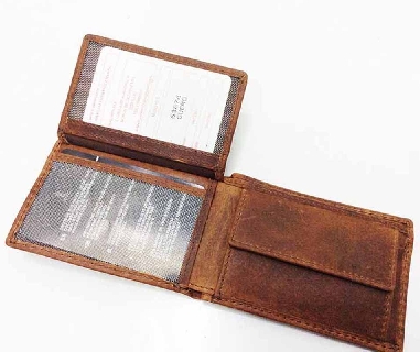 Mini Americana con monedero para hombre piel JL Alton