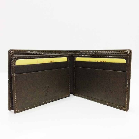 Mini Cartera tarjetero de Piel JL Tolous americana en Verde