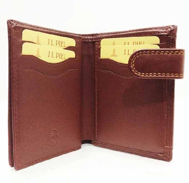 Billetera con monedero hombre JL Piel Elegant en Habana