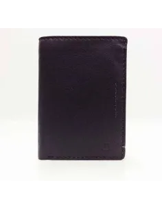 Cartera Gris con monedero hombre JL Piel Augusta