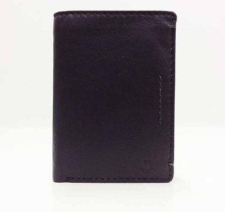 Cartera Gris con monedero hombre JL Piel Augusta