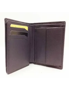 Cartera Gris con monedero hombre JL Piel Augusta 2