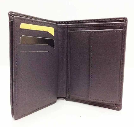 Cartera Gris con monedero hombre JL Piel Augusta
