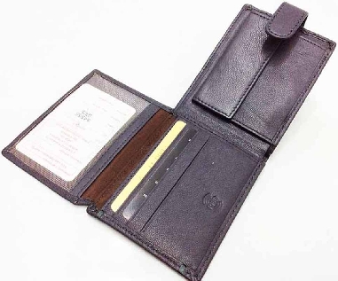 Americana Gris con monedero hombre JL Piel Augusta