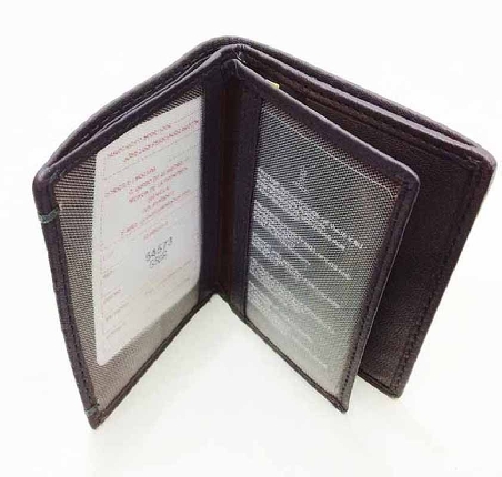 Cartera Gris para hombre JL Piel Augusta
