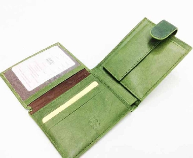 Americana Verde con monedero hombre JL Piel Tunez