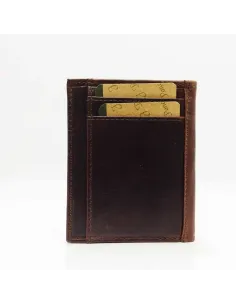 Billetera de Piel Artesanía Argentina Marisma 2