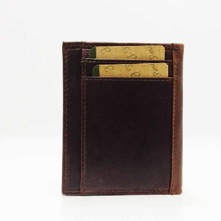 Billetera de Piel Artesanía Argentina Marisma