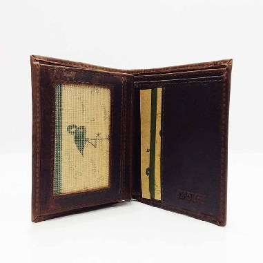 Billetera de Piel Artesanía Argentina Marisma