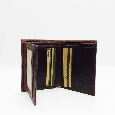 Billetera de Piel Artesanía Argentina Marisma