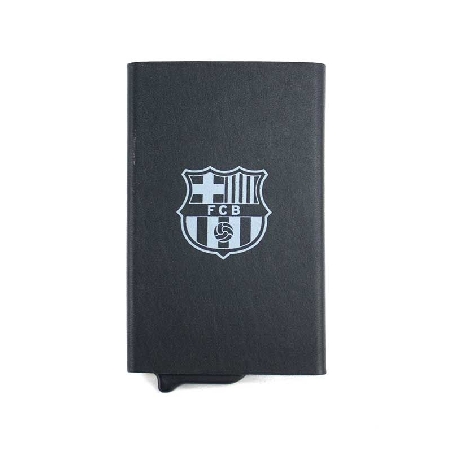 Tarjetero Secrid del FC Barcelona en Negro