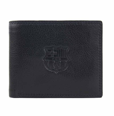 Cartera Americana del FC Barcelona Ramallets en Negro