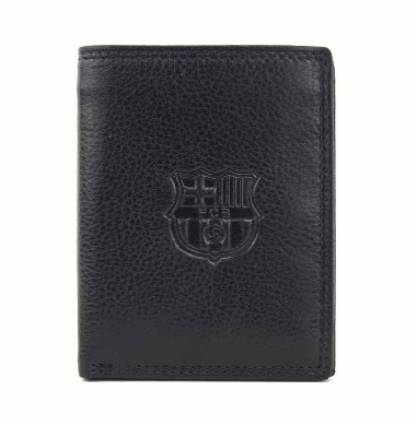 Billetera tarjetero del FC Barcelona Ramallets en Negro