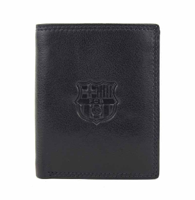 Cartera con monedero del FC Barcelona Ramallets en Negro