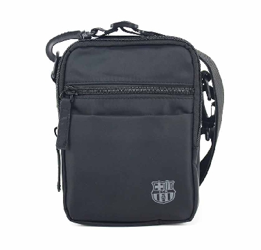Bolso bandolera del FC Barcelona Industria en Negro