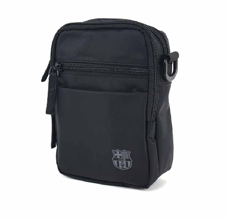 Bolso bandolera del FC Barcelona Industria en Negro
