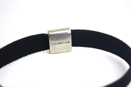 Pulsera elástica del FC Barcelona Negra