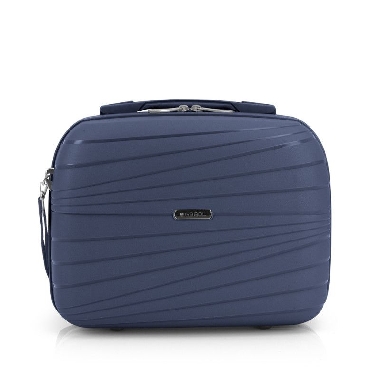 Neceser para viaje Rigido Gabol Kiba en Azul
